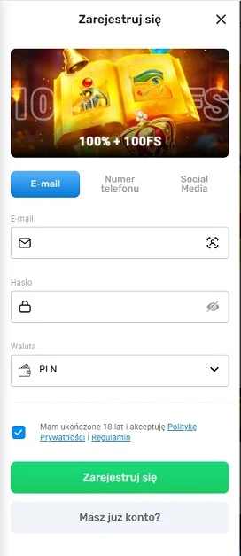 SpinBounty-сasino-rejestracja