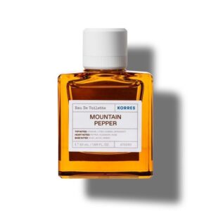 korres greckie perfumy mocne intensywny zapach korres mountain pepper woda toaletowa dla mężczyzn